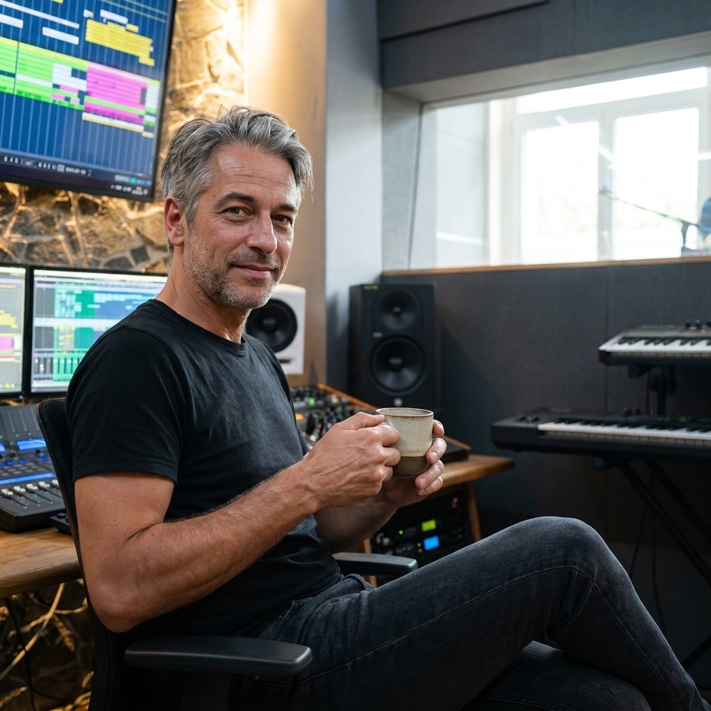 BIXLAB founder in his Berlin studio
